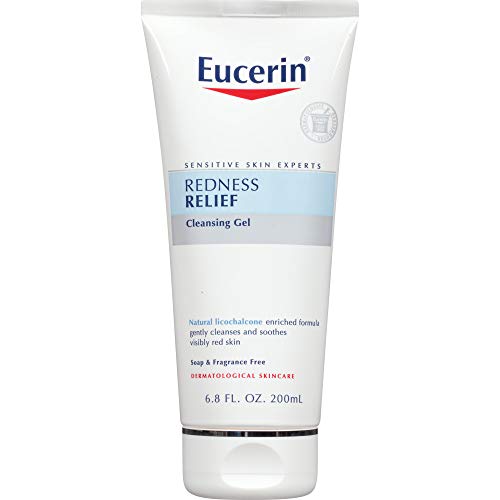 Eucerin Redness Relief Cleansing Gel - Fragrance Free, Gently Cle...