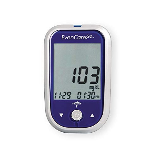 Evencare-MPH1540 Medline EvenCare G2 Blood Glucose Monitoring Met...