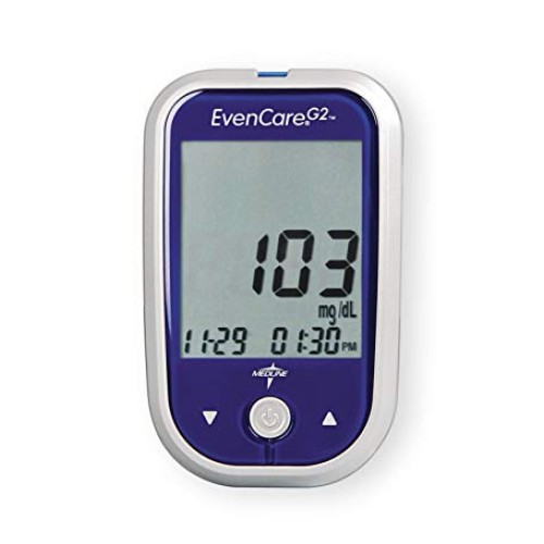 Evencare-MPH1540 Medline EvenCare G2 Blood Glucose Monitoring Met...