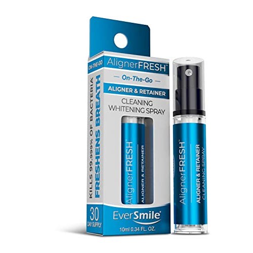 AlignerFresh Portable WhiteFoam Spray | Retainer & Invisalign Com...