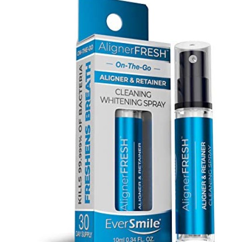 AlignerFresh Portable WhiteFoam Spray | Retainer & Invisalign Com...