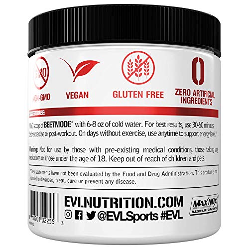 Evlution Nutrition Beet Mode, Concentrated Beet Root Crystals, Ni...
