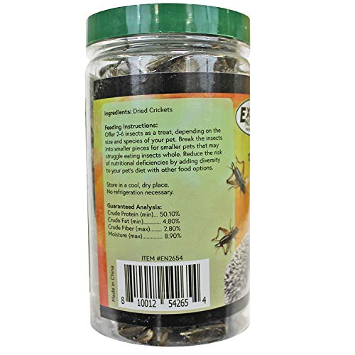 Cricket Crunch 1.6 oz - All Natural Healthy High Protein Insect...