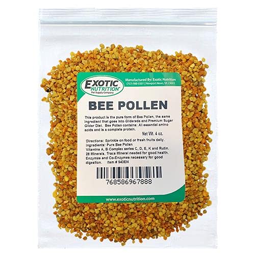 Exotic Nutrition Bee Pollen 4 oz. - Healthy Natural Treat & Sup...