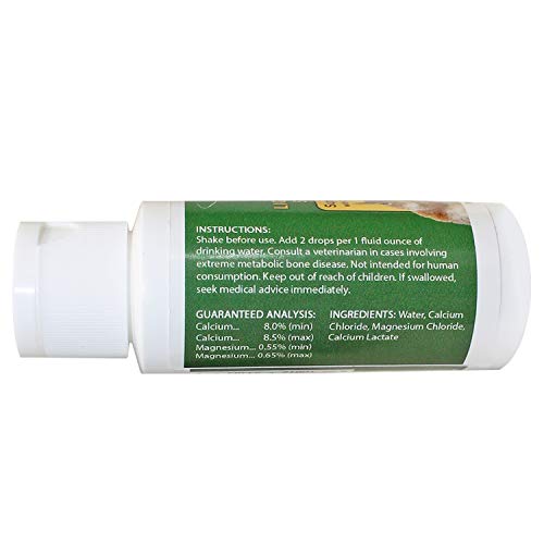 Exotic Nutrition Liquid Calcium Supplement 2 oz. - Supports Healt...