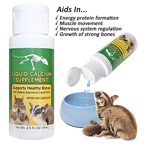 Exotic Nutrition Liquid Calcium Supplement 2 oz. - Supports Healt...