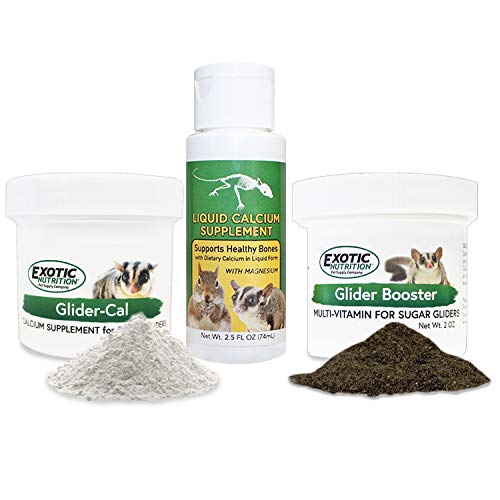 Exotic Nutrition Sugar Glider Vitamin Variety Pack - Powder Multi...