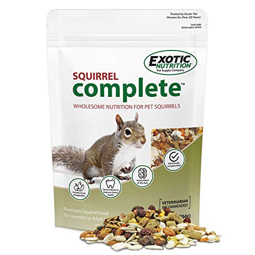 Squirrel Food Starter Package - Includes Nutritionally Complete D...