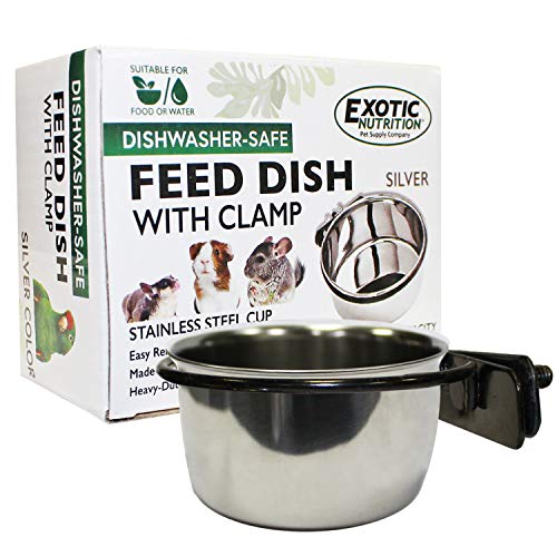 Stainless Steel Cup with Holder 5 oz. 2 Pack - Durable Feeding ...