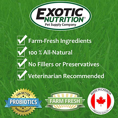 Timothy Pellets 4 lb. - 100% All Natural, High Fiber, Sun Cured...
