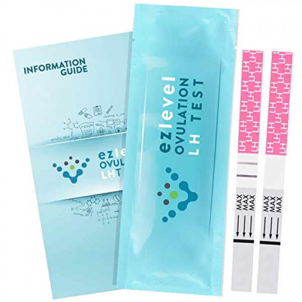 EZ LEVEL 100 Ovulation and 50 Pregnancy Test Strips Predictor Kit