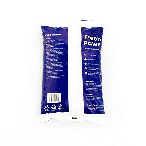 F-R-E-S-H Fresh Paws Premium Wood Pellet Cat Litter, 30 L