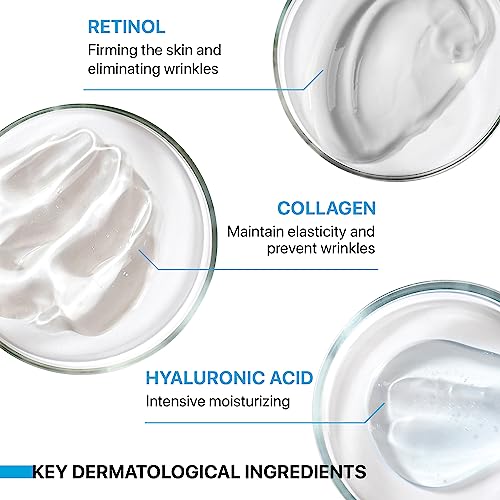 Face Moisturizer Retinol Cream - Men and Women Anti-Aging Day & N...