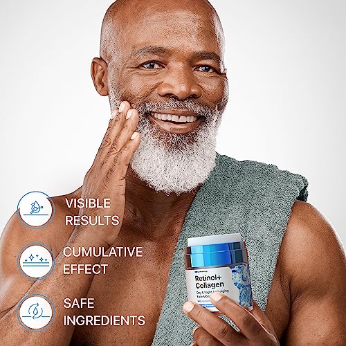 Face Moisturizer Retinol Cream - Men and Women Anti-Aging Day & N...