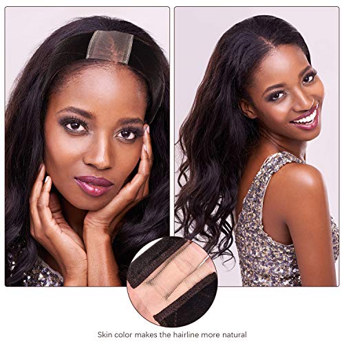 FaHaner 2 Pack Wig Grip Band Velvet Wig Comfort Headband and 4 Pa...