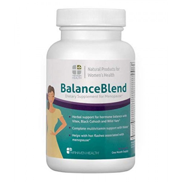 Fairhaven Health Balance Blend Menopause Support Supplement & Hot...