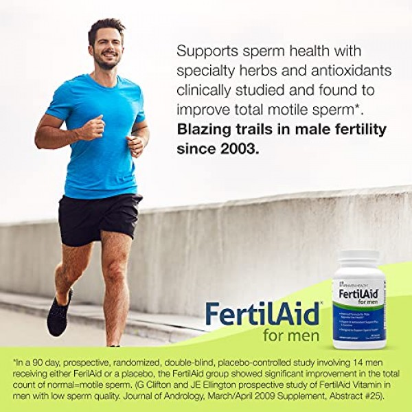 FertilAid for Men and CountBoost Combo, Antioxidant & Specialty V...