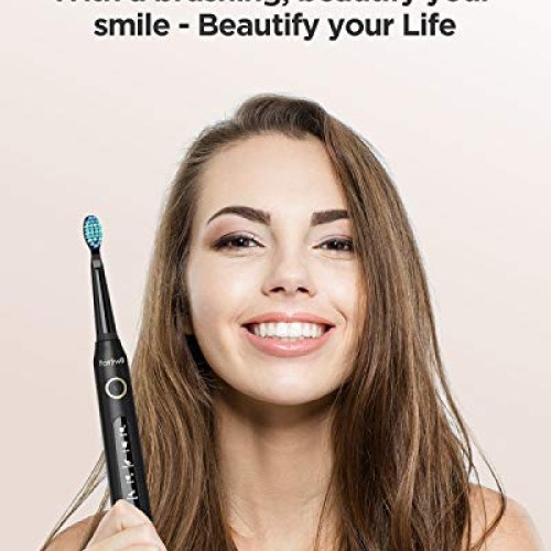 Fairywill Electric Toothbrush Powerful Sonic Cleaning - ADA Accep...