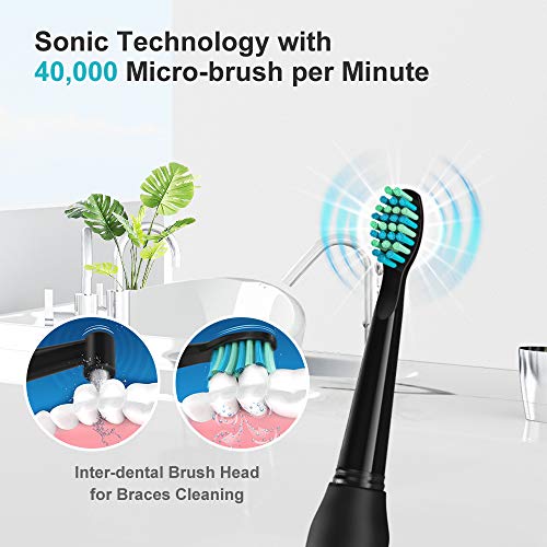 Fairywill Electric Toothbrush Powerful Sonic Cleaning - ADA Accep...