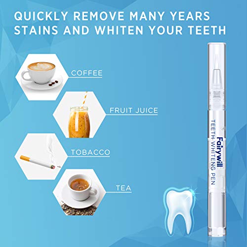 Teeth Whitening Pen 3 Pack 35 Percent Carbamide Peroxide Gel Whit...