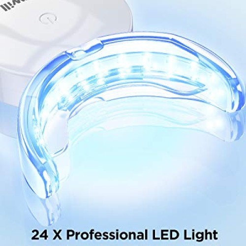Teeth Whitening Strips with Light, 42 Dentist-Level 3D Whitestrip...