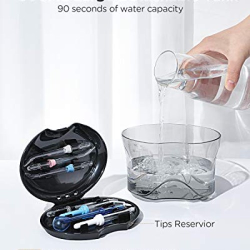 Water Flosser For Teeth, Fairywill Dental Oral Irragator with 8 J...