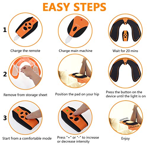 FamFun Baby Hips Trainer, Upgraded Version EMS Buttocks Massage...
