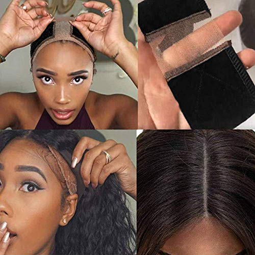 fani 3 Pcs Lace Wig Grip Band Velvet Head Band Non Slip Hair Band...