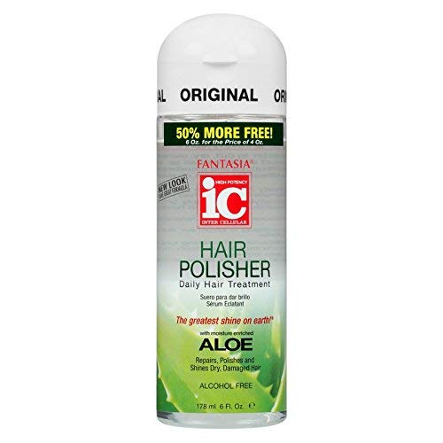 Fantasia Hair Polisher Daily Hair Treatment, 6 oz Packs of 2