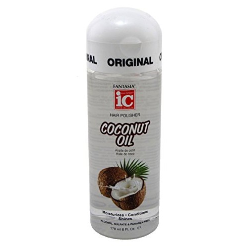 Fantasia Ic Hair Polisher 6oz Coconut Oil 6 Pack