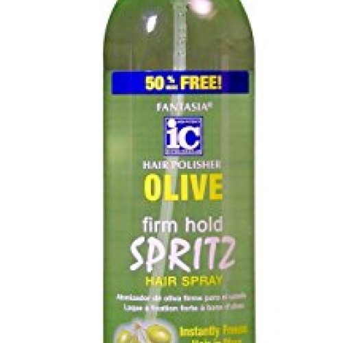 Fantasia Olive Oil Spritz Hair Spray, 12 Fl Oz 651000