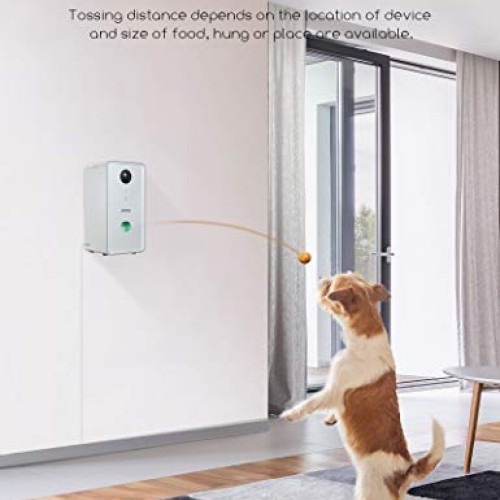 Faroro Dog Camera Treat Dispenser 1080P FHD Night Vision WiFi Pet...