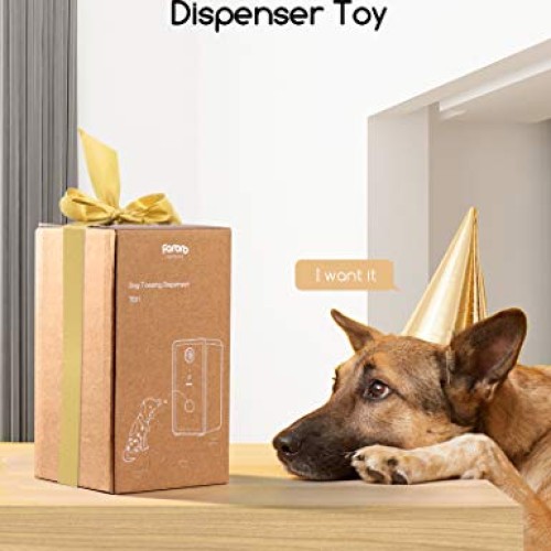 Faroro Dog Camera Treat Dispenser 1080P FHD Night Vision WiFi Pet...