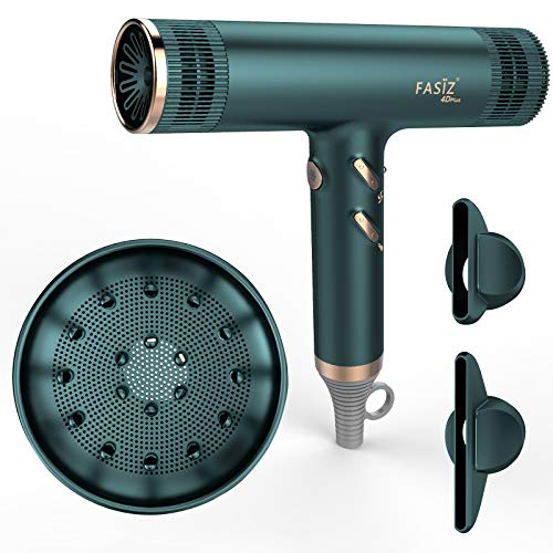 FASIZ Hair Dryers,Professional Ionic Salon Hair Blow Dryer, Light...