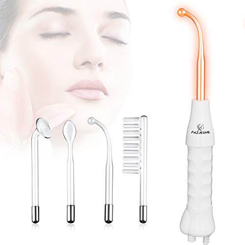High Frequency Facial Machine, FAZJEUNE Portable High Frequency M...