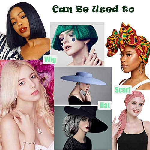 Adjustable Lace Wig Grip Band- No Slip Elastic Velvet Wig Grip He...