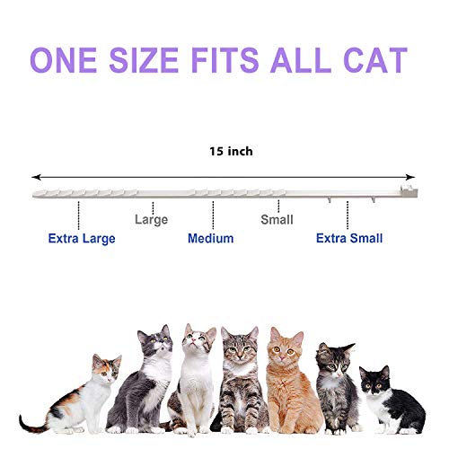 Fedciory Calming Collar for Cats, Adjustable Relieve Reduce Anxie...