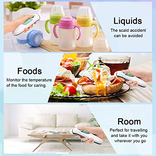 Touchless Forehead and Ear Thermometer for Fever, Exclusive Baby ...