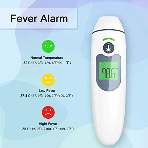 Touchless Forehead and Ear Thermometer for Fever, Exclusive Baby ...