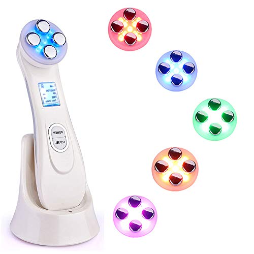 6 Color 5 in 1 LED Skin Tightening Device Facial Machine Multifun...