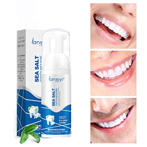 FeiFei66 Foamed Orange Fruity Mousse Toothpaste Tooth Stains Remo...