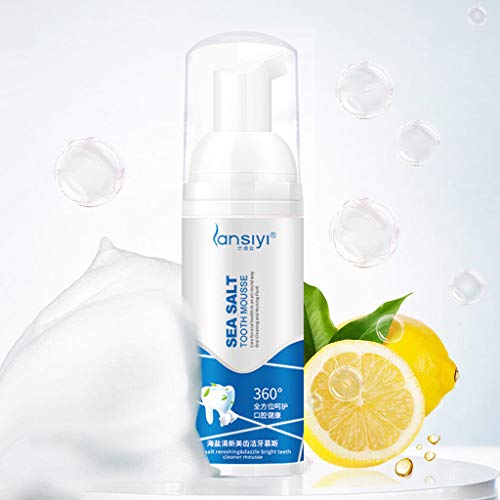 FeiFei66 Foamed Orange Fruity Mousse Toothpaste Tooth Stains Remo...