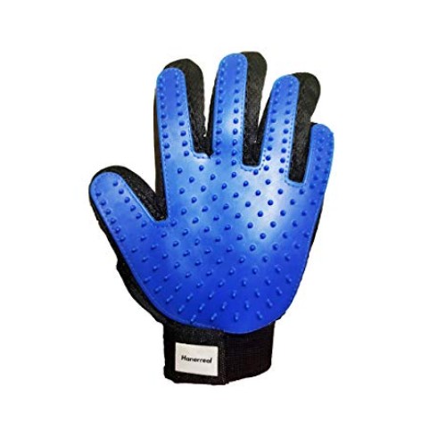 Hanerreal Pet Grooming Glove Hair Remover Brush Gentle Deshedding...