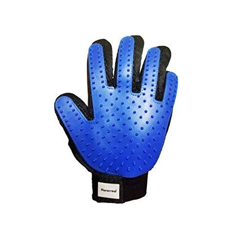Hanerreal Pet Grooming Glove Hair Remover Brush Gentle Deshedding...