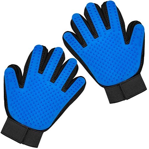 Hanerreal Pet Grooming Glove Hair Remover Brush Gentle Deshedding...