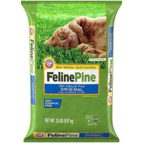 Feline Pine Original Cat Litter 20lb 2 Pack
