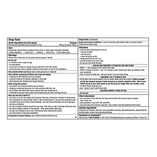 Flonase Allergy Relief Nasal Spray - 120 Metered Sprays - Pack o...