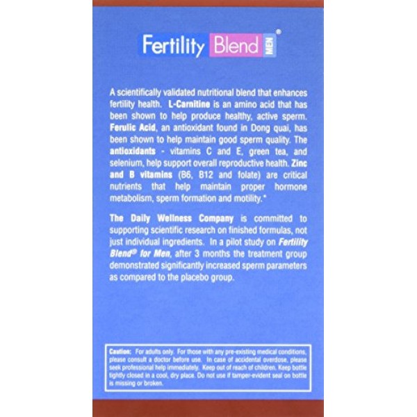 Fertility Blend for Men: 2 Month Supply
