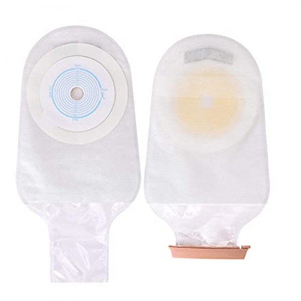 Colostomy Bags Ostomy Bag Supplies, One Piece Drainable Pouch Ost...