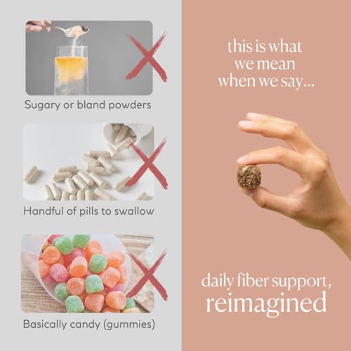 Fiome Fiber Supplement - 5g Daily Fiber Bite - Supports Regularit...